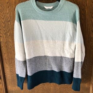 Time and Tru Light Blue Knit Sweater